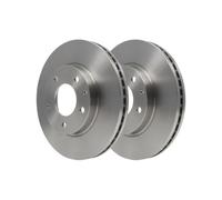 2x Disque de frein ATE 24.0128-0175.1 convient pour MAZDA