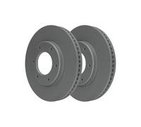 2x Disque de frein ATE 24.0128-0189.1 convient pour TOYOTA