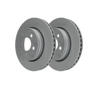 2x Disque de frein ATE 24.0128-0270.1 convient pour JEEP