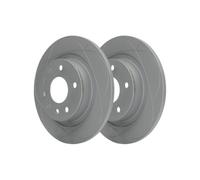 2x Disque de frein ATE 24.0312-0157.1 convient pour FIAT OPEL SAAB VAUXHALL