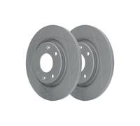 2x Disque de frein ATE 24.0313-0184.1 convient pour CITROËN PEUGEOT