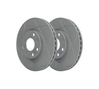 2x Disque de frein ATE 24.0324-0152.1 convient pour OPEL VAUXHALL