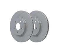 2x Disque de frein ATE 24.0324-0161.1 convient pour FORD JAGUAR