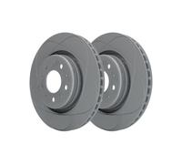 2x Disque de frein ATE 24.0326-0107.1 convient pour VOLVO