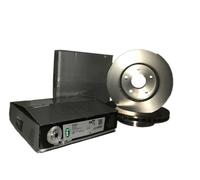 2x Disque de frein Avant du véhicule 00IQWO LPR