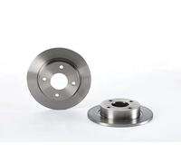 2x Disque de frein Avant du véhicule plein 08.5164.14 BREMBO