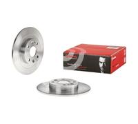 Brembo Disque de frein 08.6857.10 arrière plein 1 pièce
