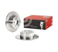 2x Disque de frein BREMBO 08.7015.10 convient pour OPEL VAUXHALL CHEVROLET