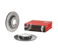2x Disque de frein BREMBO 08.8682.11 convient pour CITROËN PEUGEOT