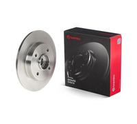 Brembo Disque de frein 8951217 arrière plein 1 pièce