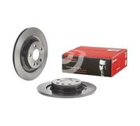 2X Disque De Frein Brembo 08.D249.11 Prime Line - Uv Coated pour Volvo