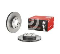 2x Disque de frein BREMBO 09.7056.11 convient pour DODGE MITSUBISHI PROTON