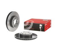 2x Disque de frein BREMBO 09.7131.11 convient pour VW