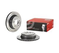 2x Disque de frein BREMBO 09.7217.21 convient pour DAIMLER JAGUAR