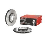 2x Disque de frein BREMBO 09.7628.11 convient pour OPEL VAUXHALL CHEVROLET