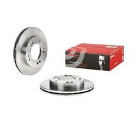 2x Disque de frein BREMBO 09.8546.10 convient pour KIA