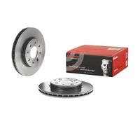 2x Disque de frein BREMBO 09.8616.11 convient pour FIAT FORD