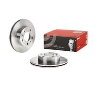 2x Disque de frein BREMBO 09.9615.14 convient pour PEUGEOT