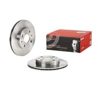 Brembo Disque de frein avant 09.A421.10 ventilé de l'intérieur – Jeu de 2 pour Daihatsu Move