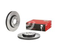 2x Disque de frein BREMBO 09.B356.31 convient pour OPEL VAUXHALL