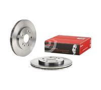 2x Disque de frein BREMBO 09.B560.10 convient pour DAIHATSU TOYOTA