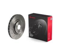 2x Disque de frein BREMBO 09.C612.51 convient pour MERCEDES-BENZ