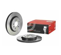 2x Disque de frein BREMBO 09.C711.11 convient pour OPEL VAUXHALL