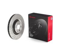 Disque de frein BREMBO 09D33911 arrière, ventilé, rainuré, à haute teneur en carbone, 1 pièce