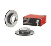 2x Disque de frein BREMBO 09.D580.11 convient pour PORSCHE