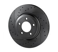 ROTINGER 2X Disque De Frein Arrière Ø316 Mm Perforé Ventilé Pour Subaru WRX