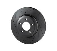 2x Disque de frein Essieu arrière perforé RT 20981-GL T5 ROTINGER pour SAAB OPEL