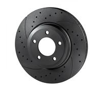 2x Disque de frein Essieu arrière perforé RT 2791-GL T5 ROTINGER pour BMW 3