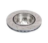 2x Disque de frein Essieu arrière perforé/ventilé de l'intérieur 43876