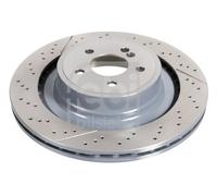 FEBI BILSTEIN Disque de frein 44084 arrière perforé ventilé Ø359,7 mm 2x
