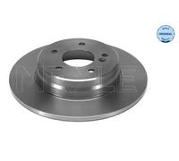 2x Disque de frein Essieu arrière plein 015 523 0022 MEYLE pour MERCEDES-BENZ