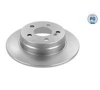 Meyle Disque de frein 015 523 0031/PD – 2x essieu arrière plein pour Mercedes-Benz