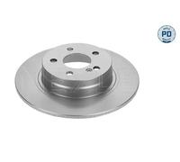 2x Disque de frein Essieu arrière plein 015 523 0032/PD MEYLE pour MERCEDES-BENZ