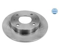 2x Disque de frein Essieu arrière plein 015 523 2087 MEYLE pour SMART MITSUBISHI