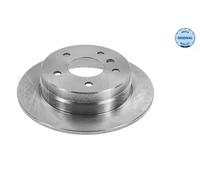 2x Disque de frein Essieu arrière plein 015 523 2091 MEYLE pour MERCEDES-BENZ