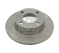 2x Disque de frein Essieu arrière plein 02908 FEBI BILSTEIN pour AUDI COUPE B3