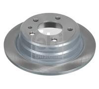 2x Disque de frein Essieu arrière plein 04092 FEBI BILSTEIN pour BMW 5 6