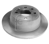 2x Disque de frein Essieu arrière plein 06260 FEBI BILSTEIN pour OPEL VECTRA A