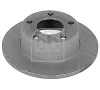 2x Disque de frein Essieu arrière plein 09076 FEBI BILSTEIN pour AUDI QUATTRO