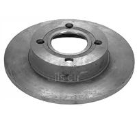 2x Disque de frein Essieu arrière plein 09078 FEBI BILSTEIN pour AUDI COUPE B2
