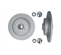 2x Disque de frein Essieu arrière plein 1031025 KAMOKA pour RENAULT SCÉNIC II