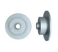 2x Disque de frein Essieu arrière plein 1031660 KAMOKA pour AUDI A4 B5