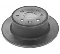 2x Disque de frein Essieu arrière plein 10749 FEBI BILSTEIN pour OPEL CALIBRA A
