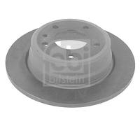 2x Disque de frein Essieu arrière plein 10754 FEBI BILSTEIN pour BMW 7