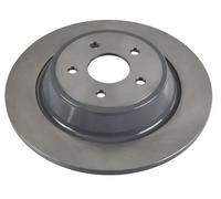 2x Disque de frein Essieu arrière plein 107729 FEBI BILSTEIN pour FORD KUGA II