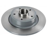 2x Disque de frein Essieu arrière plein 108208 FEBI BILSTEIN pour RENAULT